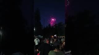 Colfax CA train amp fireworks 7324 [upl. by Ede]