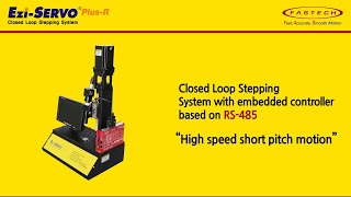 06 171110 Ezi SERVO Plus R Closed Loop Stepping Control using External Linear Encoder Feedback ENG [upl. by Layne]