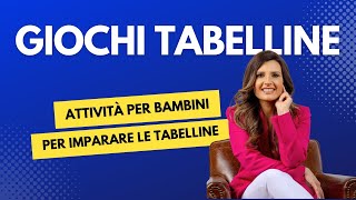 Tre strumenti utili per imparare le tabelline [upl. by Akinaj386]