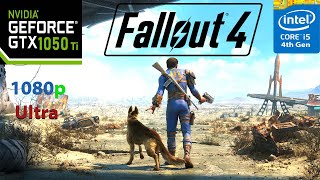 Fallout 4 Gameplay Gtx 1050 Ti i5 4590 1080p Ultra Settings Test [upl. by Learsi]