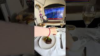 Lunch at emirates firstclass [upl. by Vasilek]