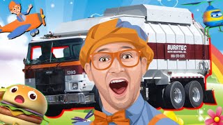 The Garbage Truck Song By Blippi 🎶 Song For Kids [upl. by Sig634]