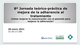 CURSO DE ADHERENCIA AL TRATAMIENTO MEJORAS [upl. by Alicirp]