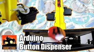 Button Dispenser Robot Arduino Capacitive Sensor [upl. by Amii]