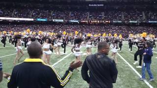 Grambling Orchesis Dance Company Routine  Feels Good  Bayou Classic 2014 [upl. by Rainie]