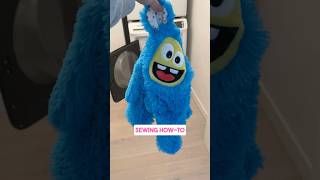 The BEST Way to Remove Fluff from your Stitched Monster Plushie [upl. by Lotty134]