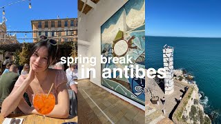 EASTER BREAK IN ANTIBES FRANCE 🦀  picasso museum beach views slow living south of france [upl. by Daberath]