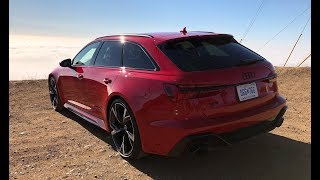 The 2020 Audi RS6 Avant is the SuperWagon We Finally Get in America  One Take [upl. by Engis56]