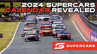 2024 Supercars calendar revealed  Supercars 2023 [upl. by Enilorak]