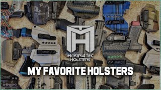 My Favorite Holsters  Mckinatec Holsters Review [upl. by Notaek]