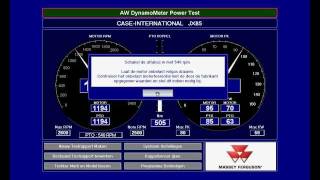 AW NEB400 Dynamometer Power Test software Demo [upl. by Ocirled]