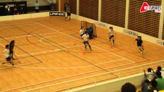 POLITE 2012 Womens Floorball  TP vs NP [upl. by Anailuj496]