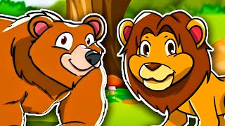 Learn Jungle Animal Sounds  Animal Sound Songs for Toddlers  Kids Learning Videos [upl. by Novit]