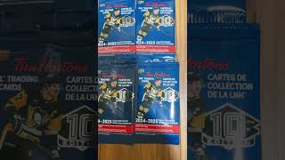 Tim Hortons hockey cards are back canada sportscards shorts hockey november winter nhl sport [upl. by Anilrahc]