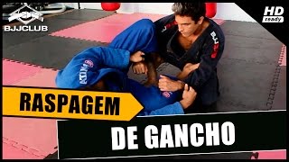 JiuJitsu  Raspagem de Gancho da Guarda Aberta  Rafael Turnbull  BJJCLUB [upl. by Enyalb207]