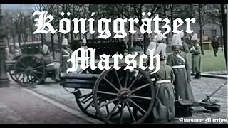 Der Königgrätzer Marsch  Original Version German March [upl. by Lattonia]