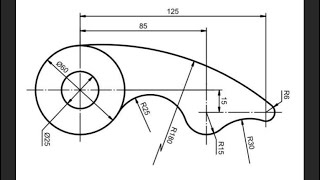 PRINCIPLE OF TANGENCY  TECHNICAL DRAWING  ganiyuabubakar tangentsandnormals [upl. by Dianuj]