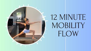 12 Minute Hip Ankle amp Wrist Mobility No Equipment Home Workout for Flexibility amp Core [upl. by Etnauj]