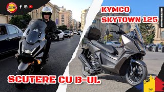 Scutere cu Bul  Test Kymco Skytown 125 [upl. by Ianej]