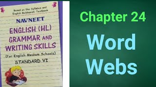 Navneet English HL Grammar and Writing Skills Class 6  Chapter 24  Word Webs [upl. by Marashio641]