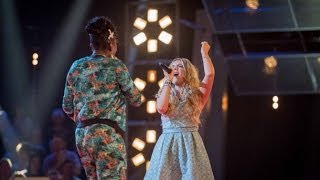 Mairead Conlon Vs Celestine  Its My Party  The Voice UK 2014  BBC One [upl. by Aleira]