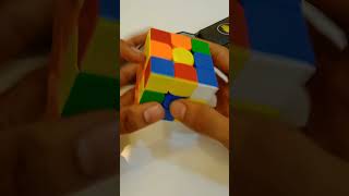 solving Rubiks cube using beginners method rubikscube cubing [upl. by Ahseik94]