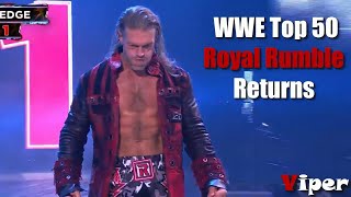 WWE Top 50 Royal Rumble Returns No One Expected [upl. by Anoniw]