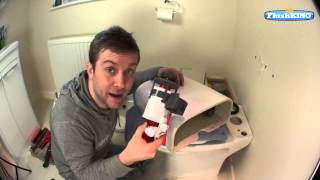 How to Change a Top Fixed Push Button Flush Valve in a Toilet Cistern [upl. by Euqirat602]