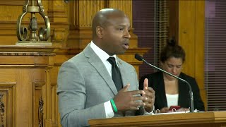 Milwaukee mayor proposes 1st budget includes cuts to services [upl. by Osmund31]