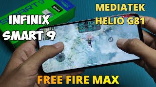 Free Fire Max in Infinix Smart 9 [upl. by Skyla6]