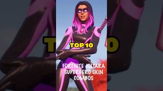 TOP 10 SUPERHERO JOLTARA SKIN COMBOS FORTNITE fortnite gaming shorts skins [upl. by Aihsar680]