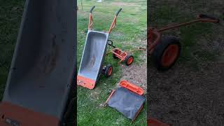 worx wagon worx wheelbarrow worx firewood carrier [upl. by Lleret]