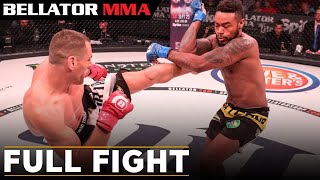 Full Fight  Rafael Lovato Jr vs Mike Rhodes  Bellator 181 [upl. by Elvera]