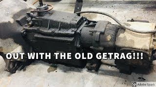 1st Gen Cummins Getrag 360 Transmission Removal amp Tips on Planning Your Build [upl. by Annay]