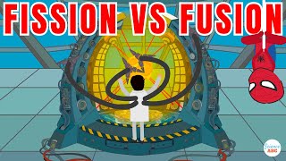 Nuclear Fission v Nuclear Fusion Differences and Similarities Explained [upl. by Malanie]