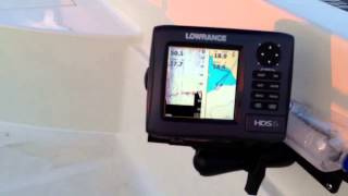 Lowrance HDS 5 Gen2 first ride [upl. by Aikin28]