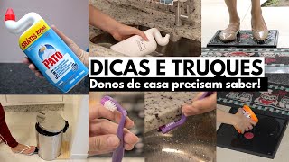 DICAS E TRUQUES QUE TODA DONA DE CASA PRECISA SABER [upl. by Atilegna965]