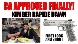 NEW CA KIMBER RAPIDE DAWN 9MM REVIEW [upl. by Smailliw]