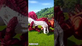 Dinosaurs in the Zoo Epic Transformation and battle of Dracodentitan Vastatosaurus Indominus Rex [upl. by Lough]