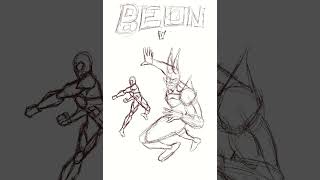 CHAPTER2 of BEON Vs AEON marvel comics dbzfanartcontest anime comics superhero [upl. by Eadahs]