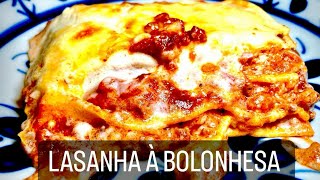 LASANHA À BOLONHESA COMFORT FOOD ITALIANA [upl. by Tahp]