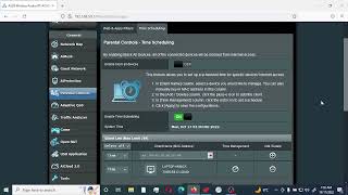 How to Setup Parental Control on ASUS RTAC86U Merlin Router [upl. by Alexa]