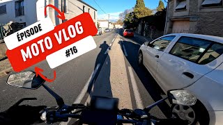 MOTOVLOG 16 UN RETOUR PLEIN DE VENT [upl. by Atnad]