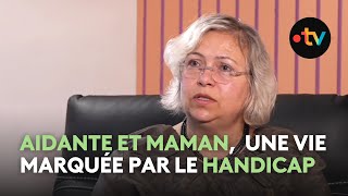 Aidante et maman la vie de Christelle tourne autour du handicap de sa fille de 12 ans [upl. by Nager409]