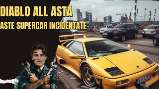 Caccia allAuto Doro  Aste Assicurative Lamborghini Diablo [upl. by Nostrebor]