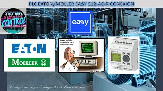 PLC EATONMOLLER EASY 512ACR CONEXION [upl. by Sherfield]