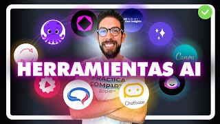 10 Herramientas de Inteligencia Artificial para NEGOCIOS  🤖 Nosotros las usamos [upl. by Stafani]