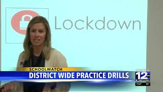 Medford School District practices lockdown drills [upl. by Nonah]