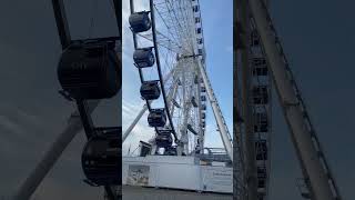 Aufbau Riesenrad und Weihnachtsmarkt Düsseldorf Altstadt [upl. by Clarie]