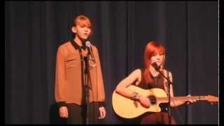 Creep  Radiohead cover  Sisters at the talent show [upl. by Engud]